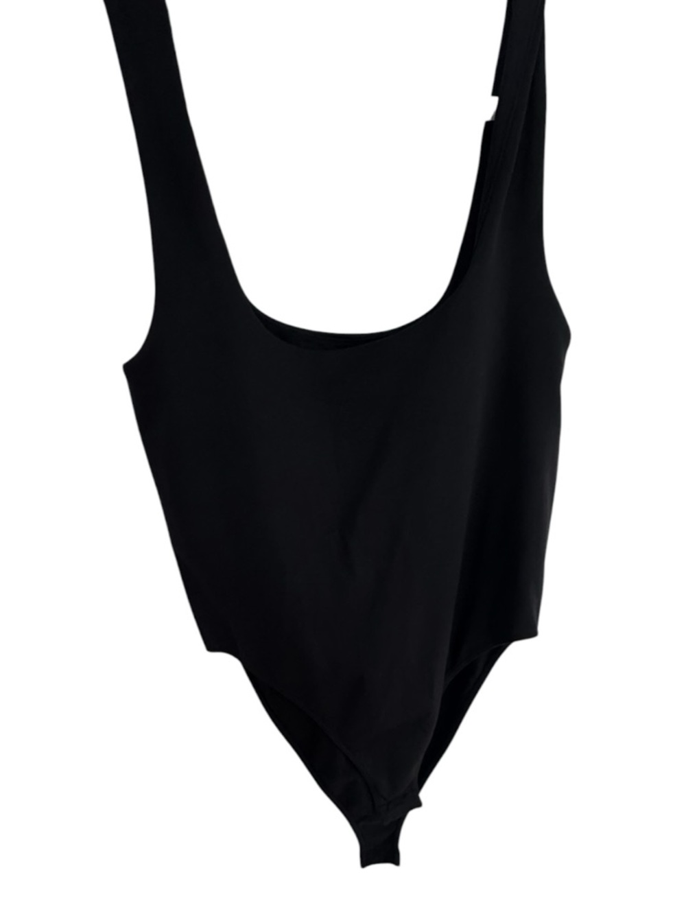 a new day Black Scoop Neck Bodysuit